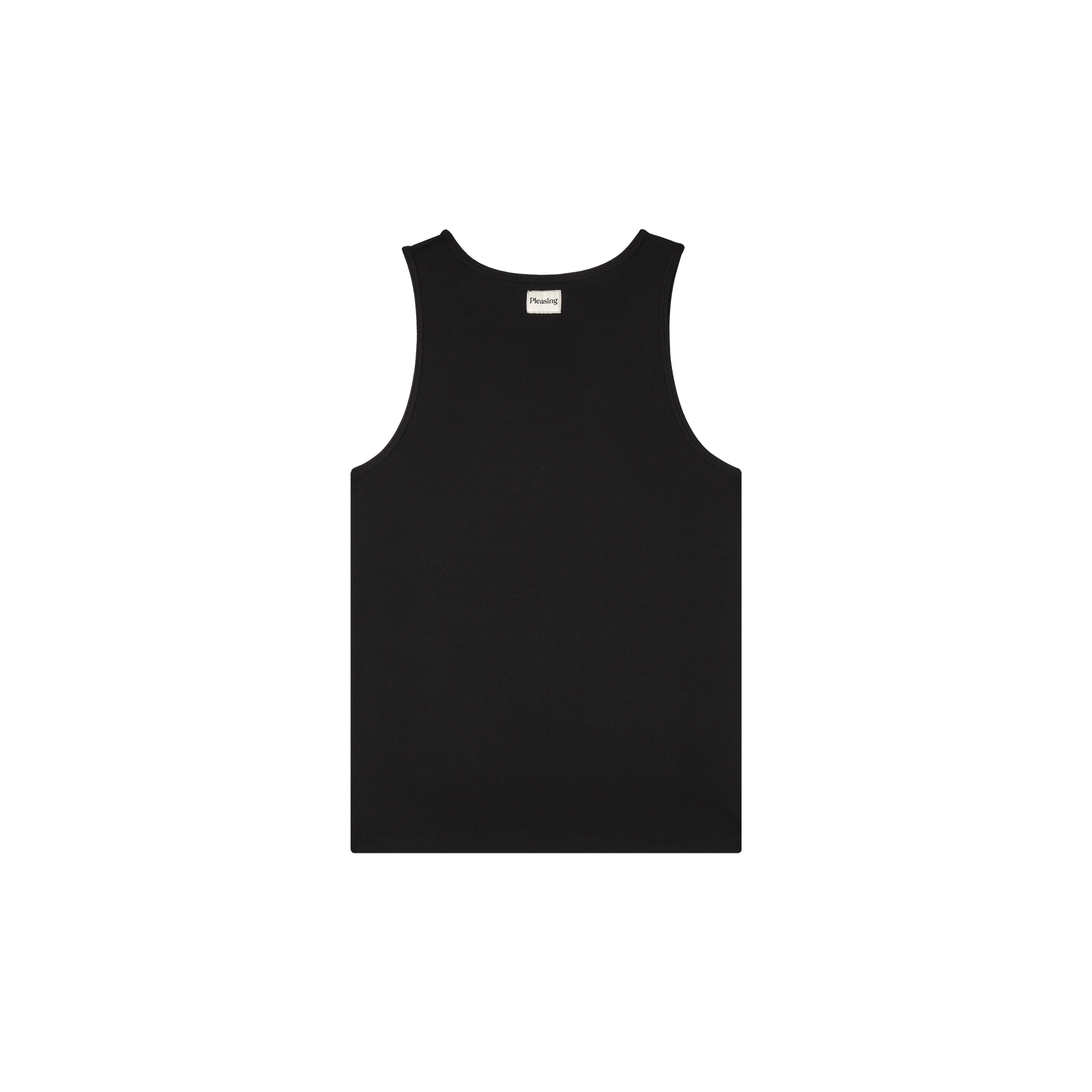The Pleasing Ribbed Tank | Black