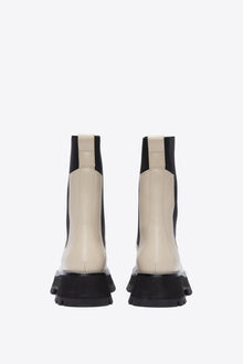 Kate - Lug Sole Combat Boot | Creme Brulee
