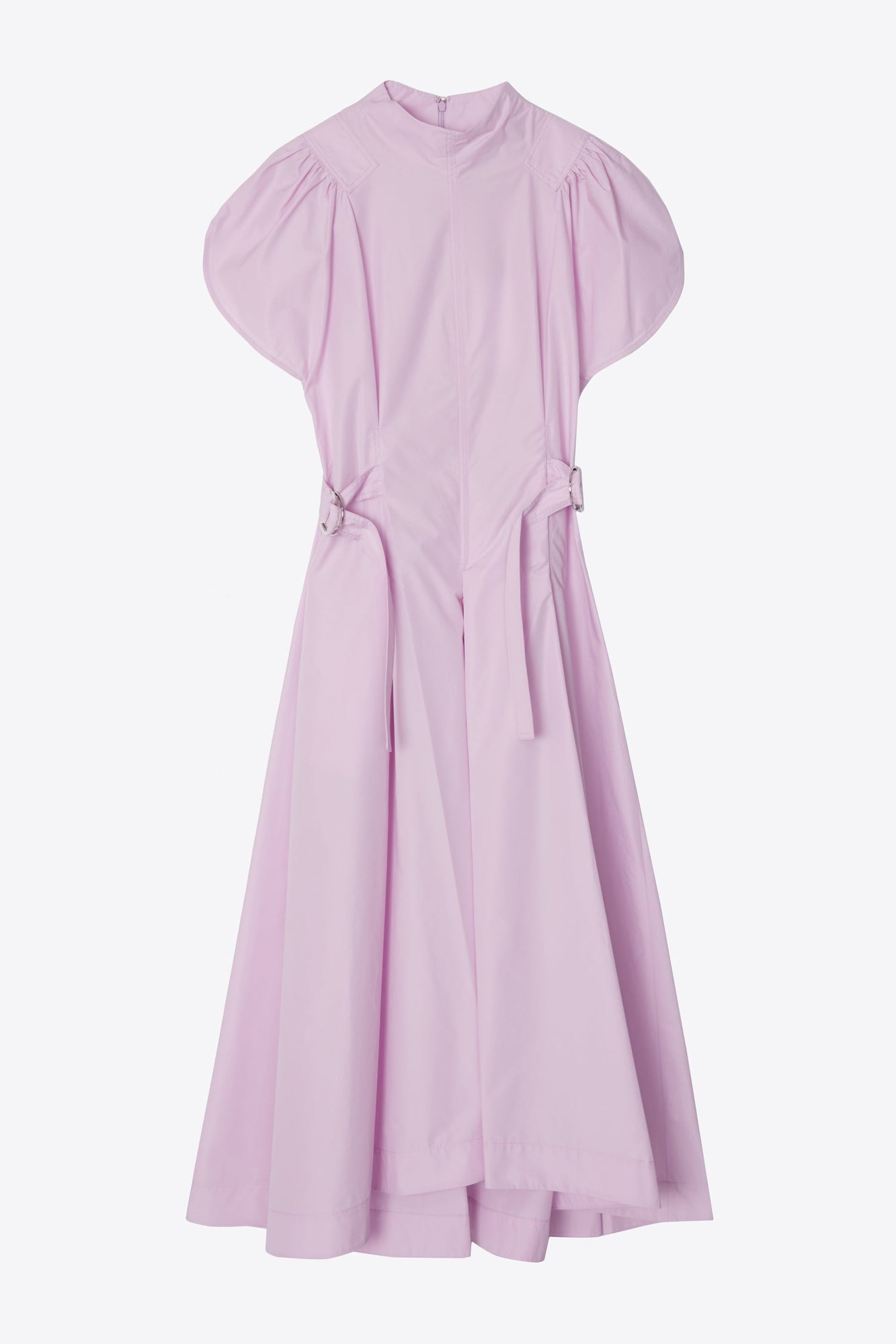 3.1 Phillip Lim | Puff Sleeve Poplin Flare Dress | Wisteria