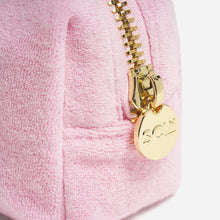 Micro T-Seam Pouch | Flamingo Terry