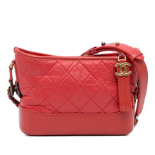 Chanel | Pre-Owned Small Chevron Lambskin Gabrielle Crossbody - II | Red