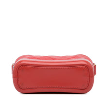 Chanel | Pre-Owned Small Chevron Lambskin Gabrielle Crossbody - II | Red