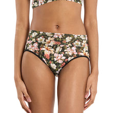 Signature Lace French Brief | Dark Room Blooms (Black)