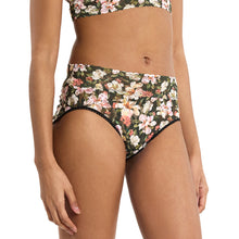 Signature Lace French Brief | Dark Room Blooms (Black)