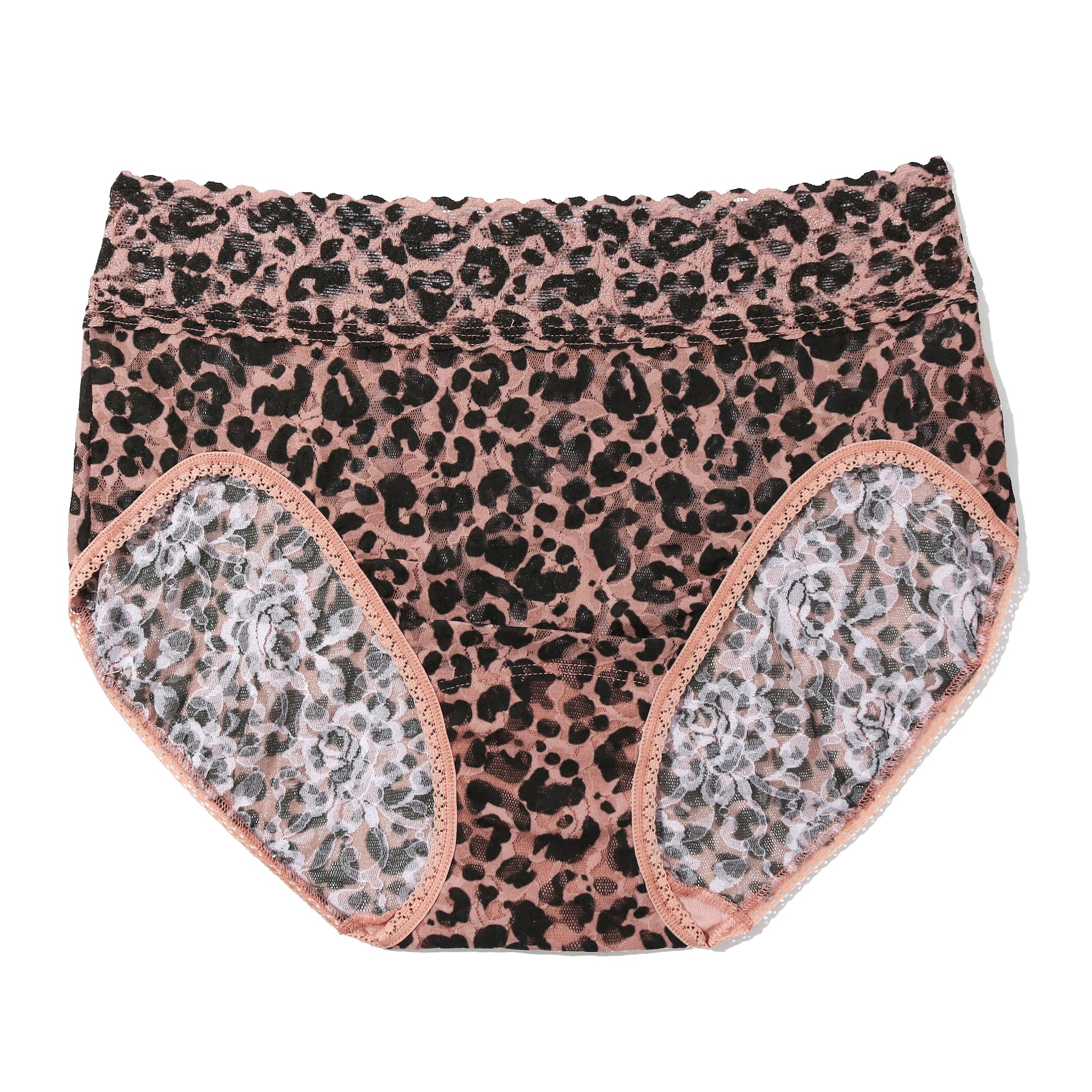 Signature Lace French Brief | Walk On The Wild Side (Beige)