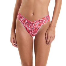 Signature Lace Original Rise Thong | Lots Of Love (Pink)