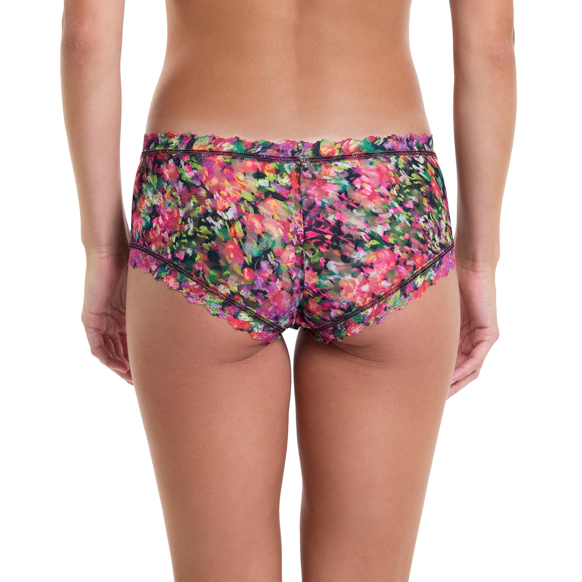 Signature Lace Boyshort | Celebration (Black)