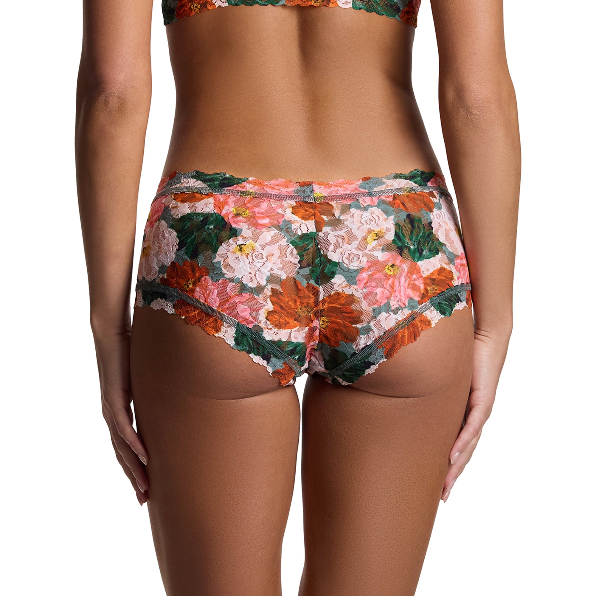 Signature Lace Boyshort | Paint Me Like... (Green)
