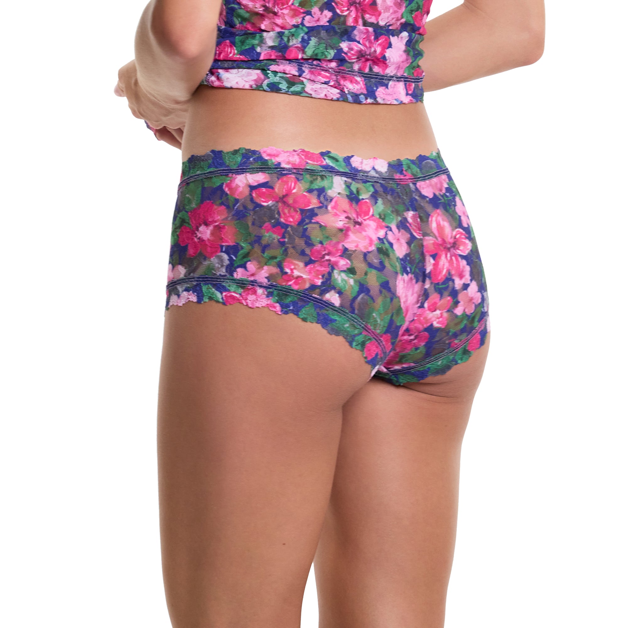 Signature Lace Boyshort | Tis' The Season (Blue)