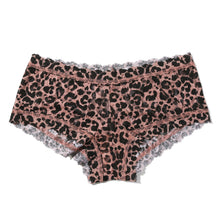 Signature Lace Boyshort | Walk On The Wild Side (Beige)