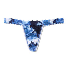 Signature Lace G-String | Such A Blur (Blue)
