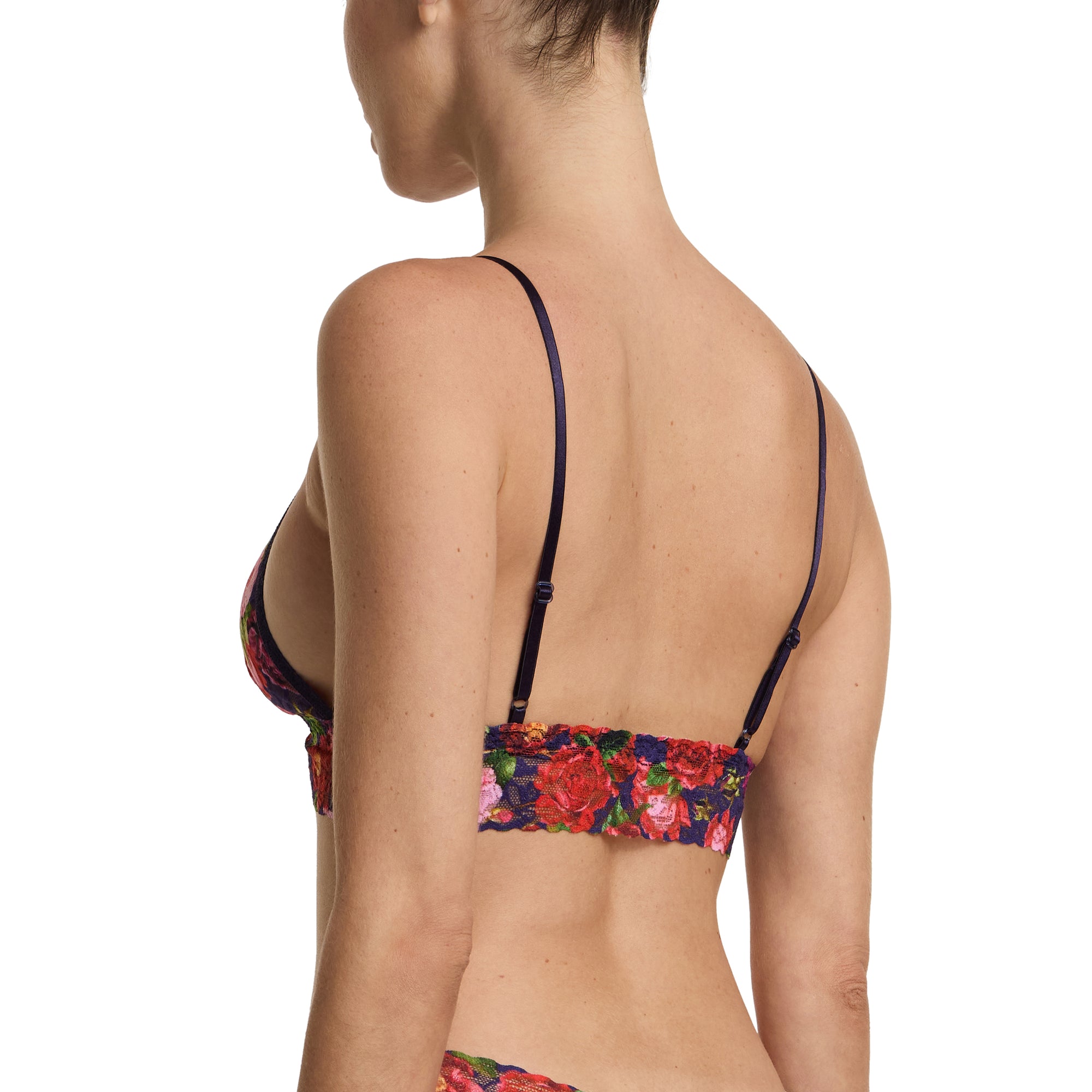 Signature Lace Padded Bralette | Winters Tale (Navy)