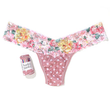 Signature Lace Low Rise Thong | Decked Out (Blue)