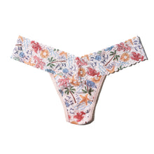 Signature Lace Low Rise Thong | By The Sea (Beige)