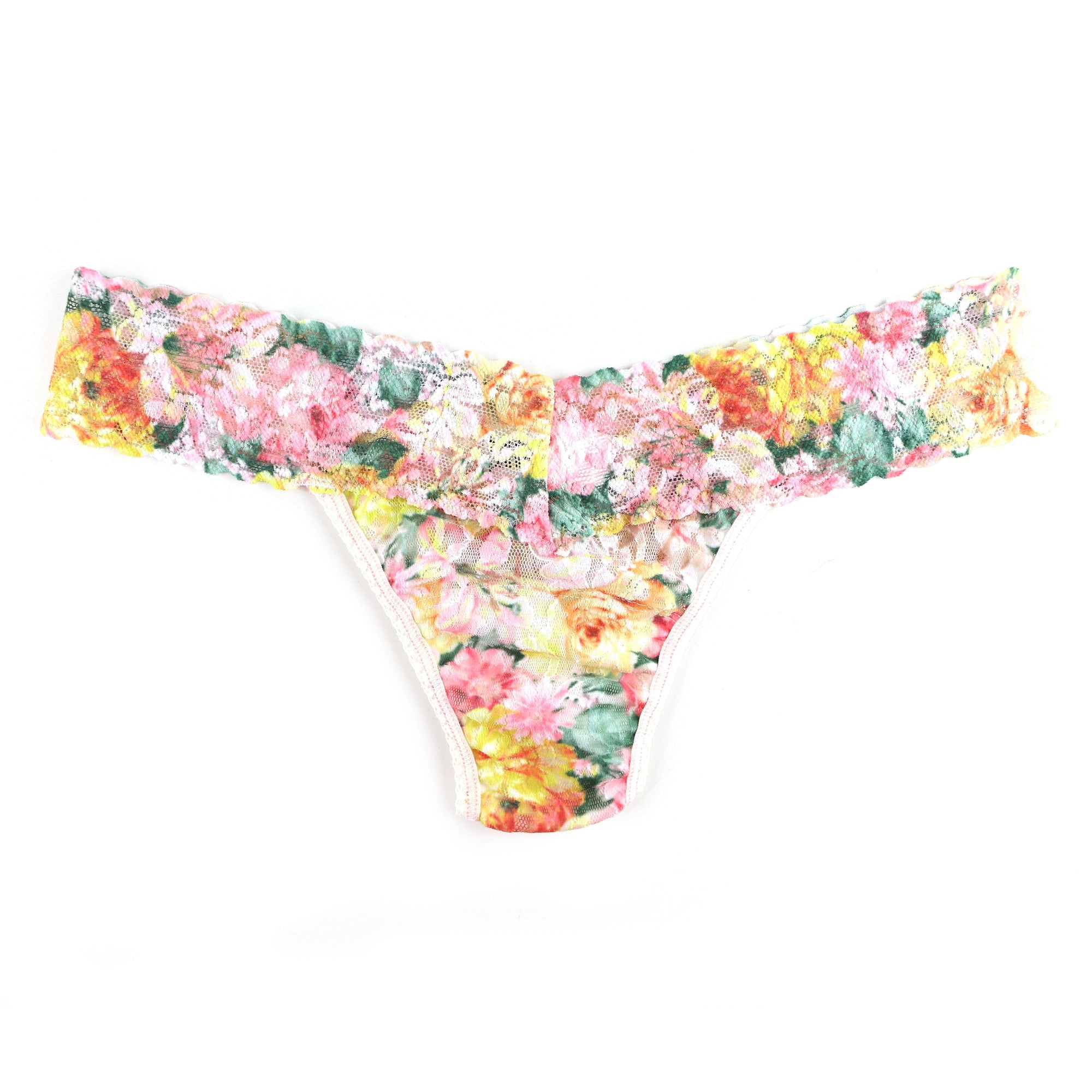 Signature Lace Low Rise Thong | Kew Gardens
