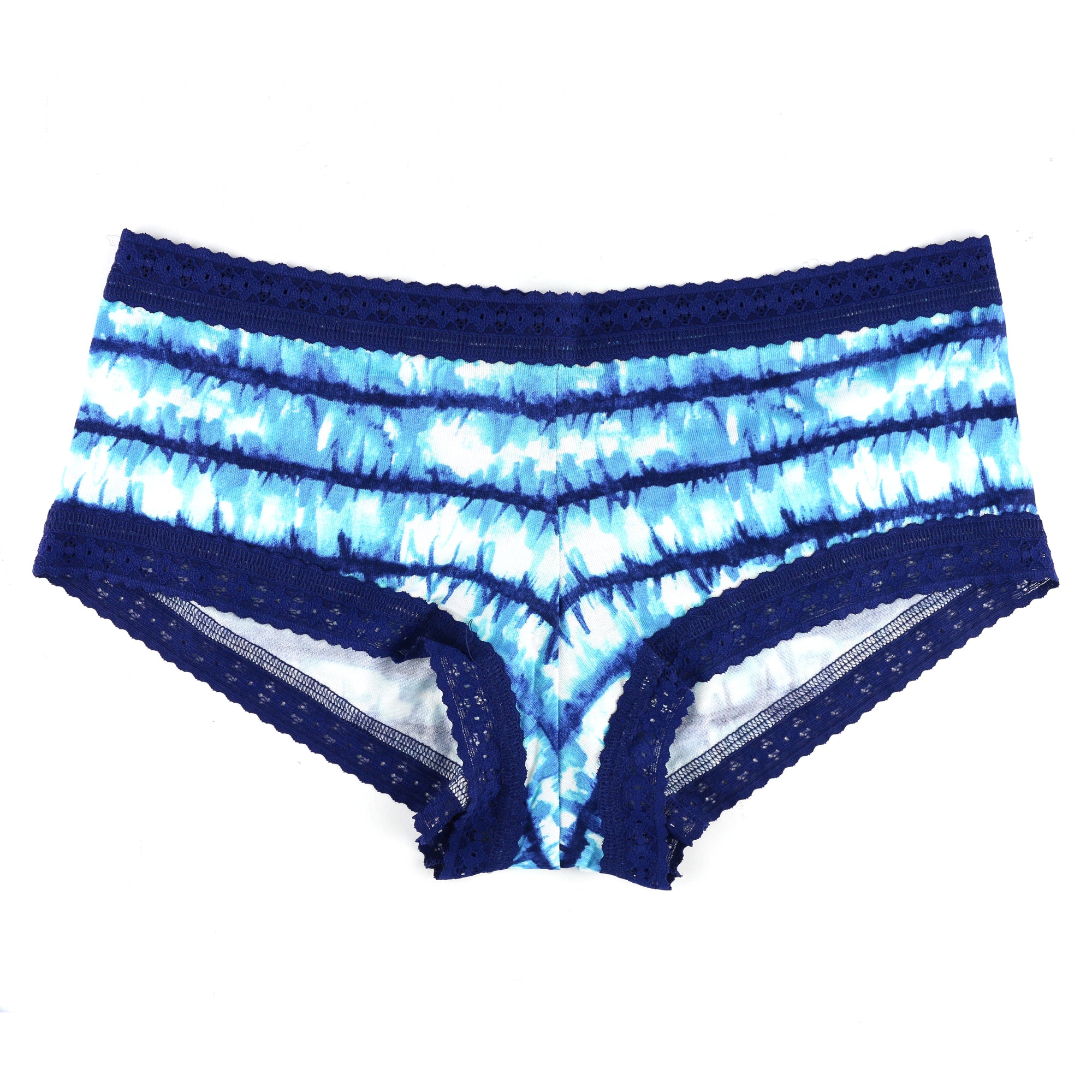 Dreamease Modal Boyshort | Indigo Stripe