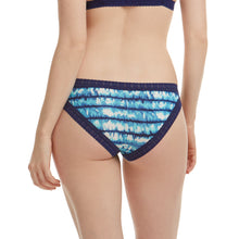 DreamEase Modal Brazilian Bikini | Indigo Stripe