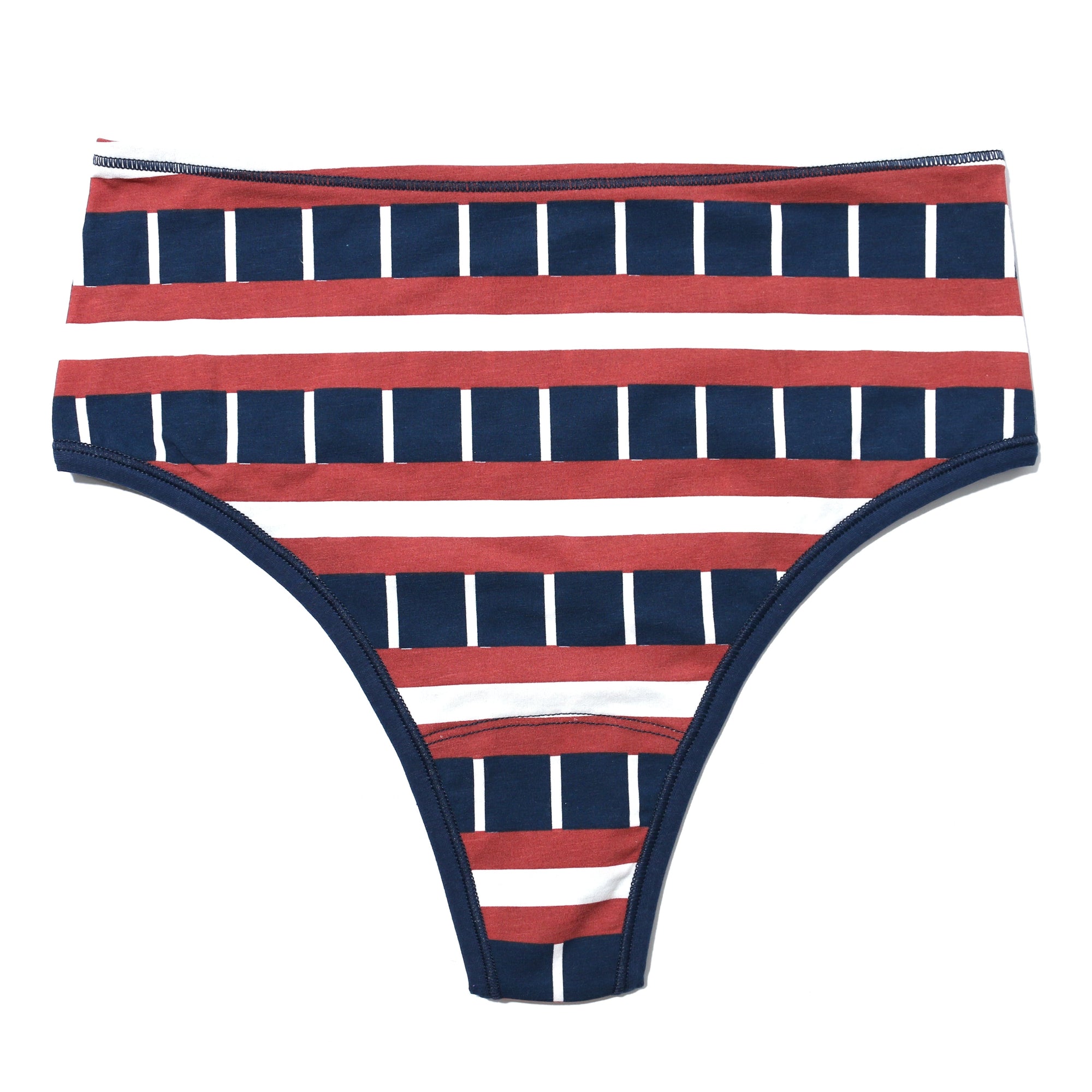 Playstretch Hi-Rise Thong | Bateau