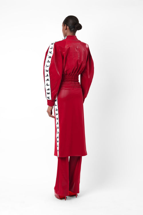 Womens | Premier Tracksuit Jacket | Red