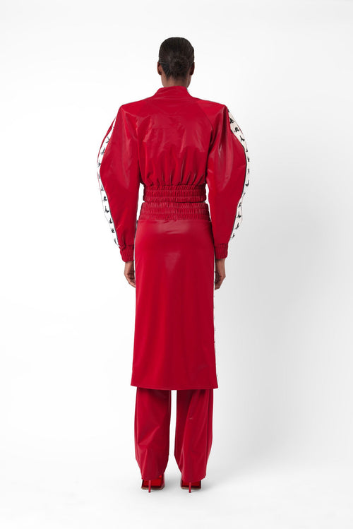 Womens | Premier Tracksuit Jacket | Red