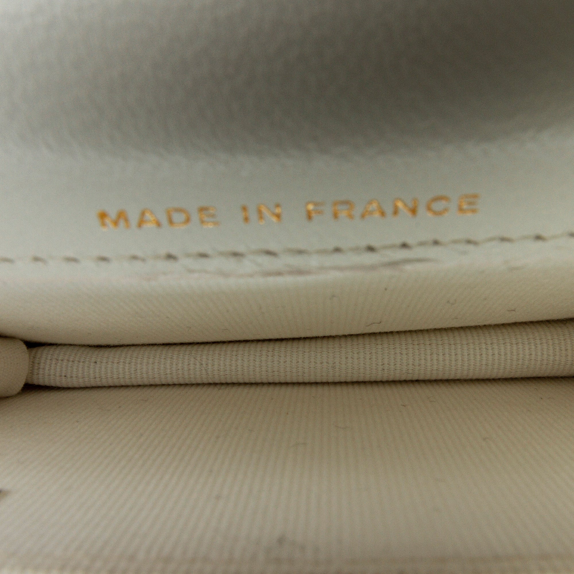 Chanel | Pre-Owned Punk Chain Leather Belt Bag | White