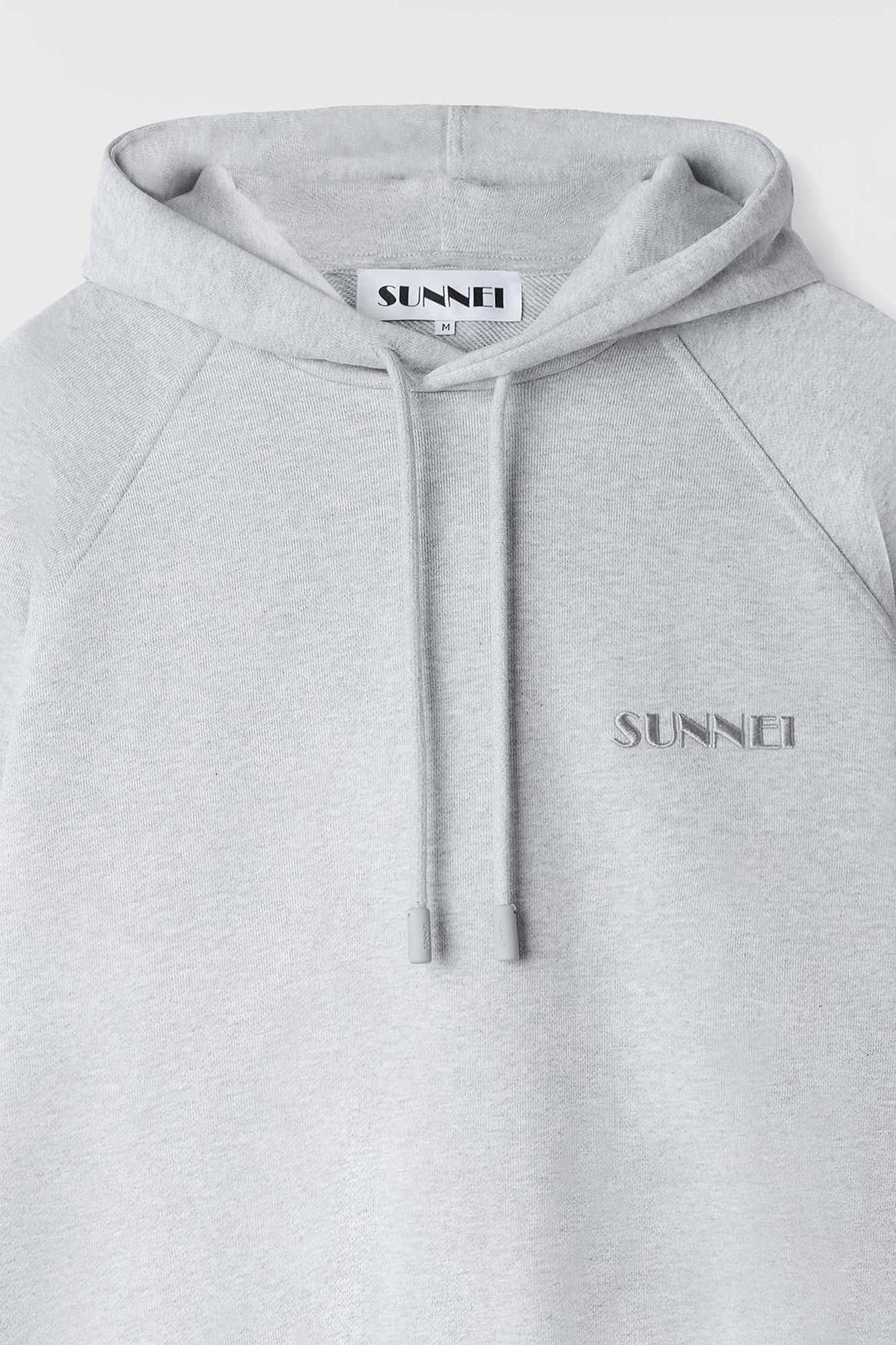 Unisex | Small Logo Embroidered Hoodie | Grey