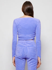 Women | Maisie Wilen | Dramady Wrap Top | Iris