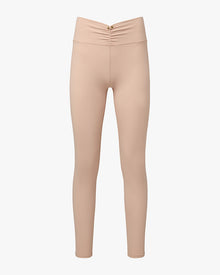 Ruched V-legging | Ballet Slipper