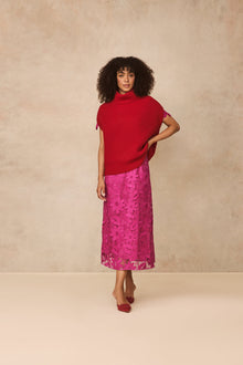 Sleeveless Turtleneck Sweater | Ruby