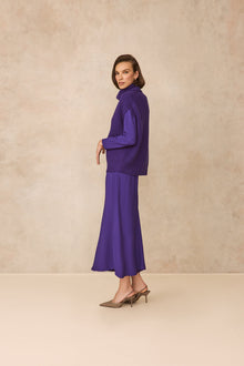 Sleeveless Turtleneck Sweater | Violet