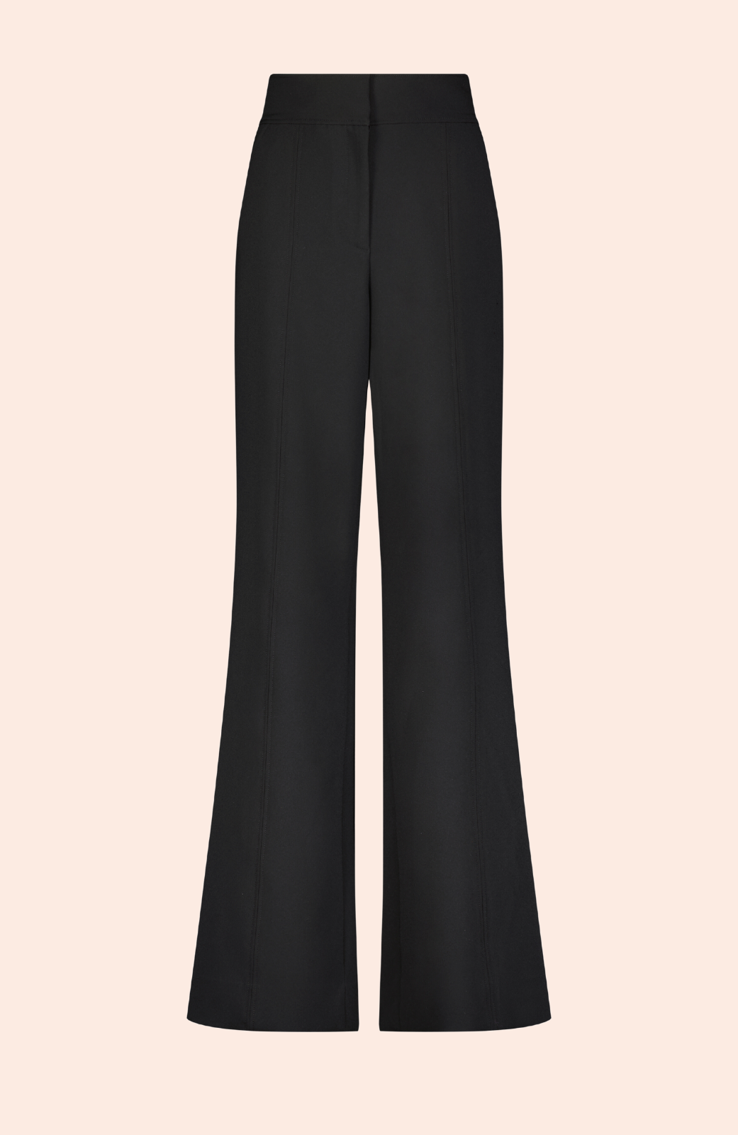 Stretch Crepe Hanna Pant | Black