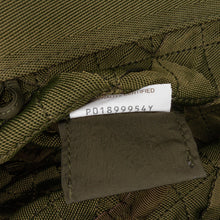 Bottega Veneta | Pre-Owned Canvas Intrecciato Tote | Green/Olive Green