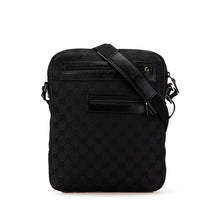 Gucci | Pre-Owned GG Canvas Crossbody | Black