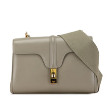 Celine | Pre-Owned Teen Smooth Calfskin Soft 16 Crossbody | Green/Light Green