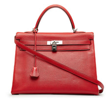 Hermes | Pre-Owned Togo Kelly 35 | Red
