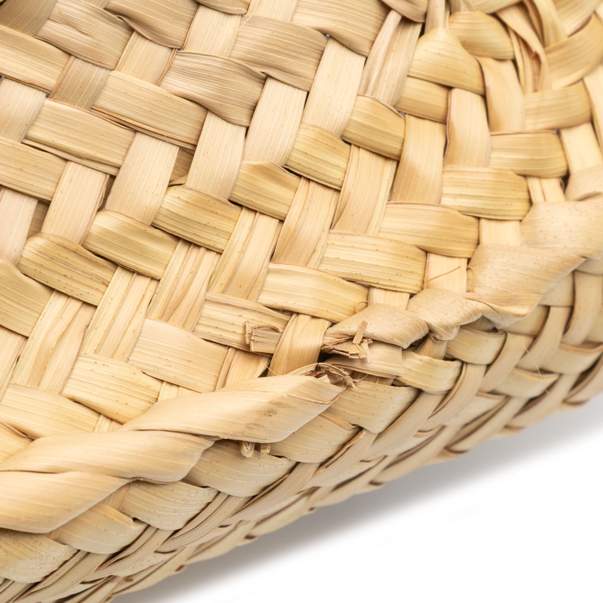 Loewe | Pre-Owned Small Raffia Basket Tote | Brown/Beige