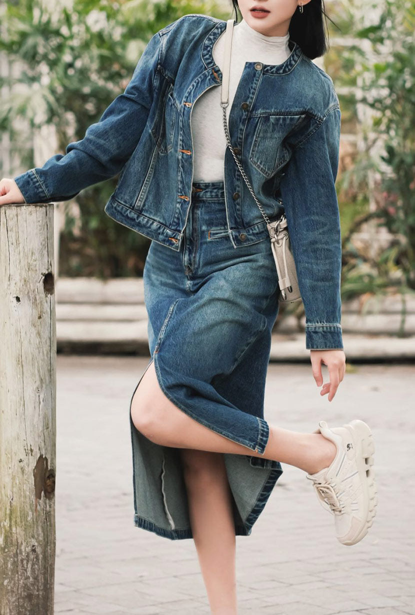 Paige Denim Jacket | Blue