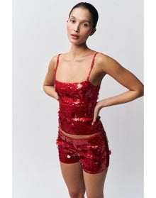 Paillette Short | Candy Apple