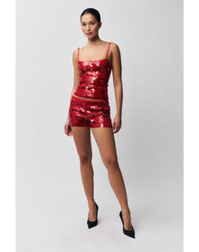 Paillette Short | Candy Apple