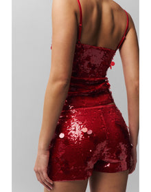 Paillette Short | Candy Apple