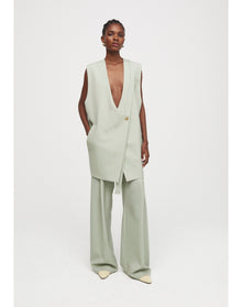 Palette | Tailored Vest | Herb