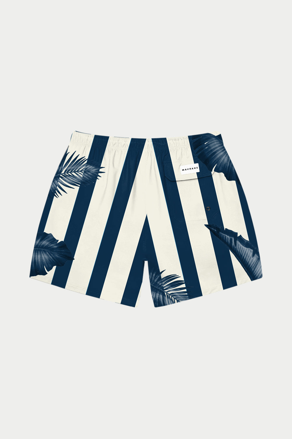 Blue Palm Swim Short | Blue