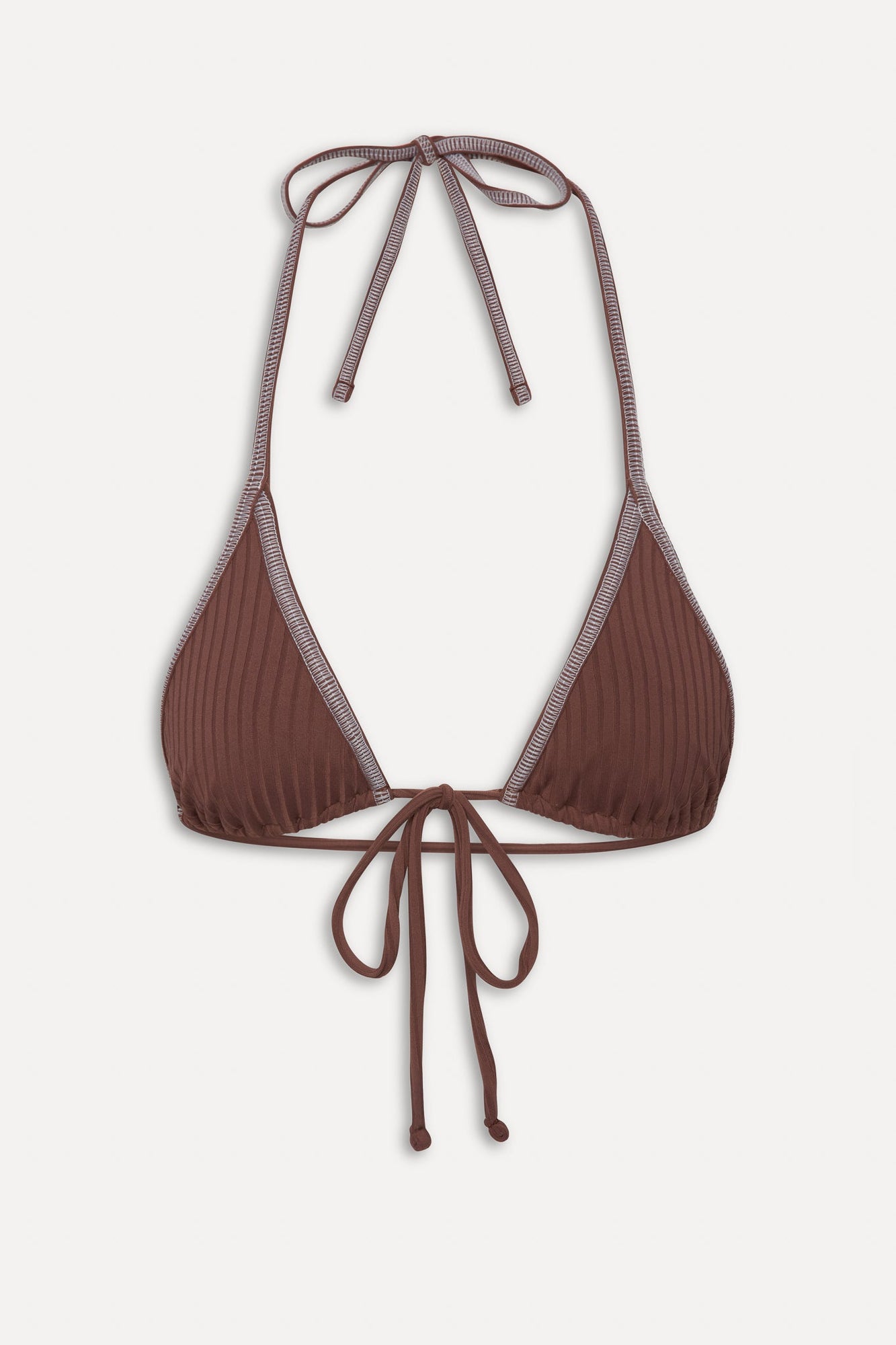 Paradise Halter Bikini Top - Brown Sugar