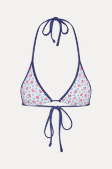 Paradise Halter Bikini Top Wild Rose