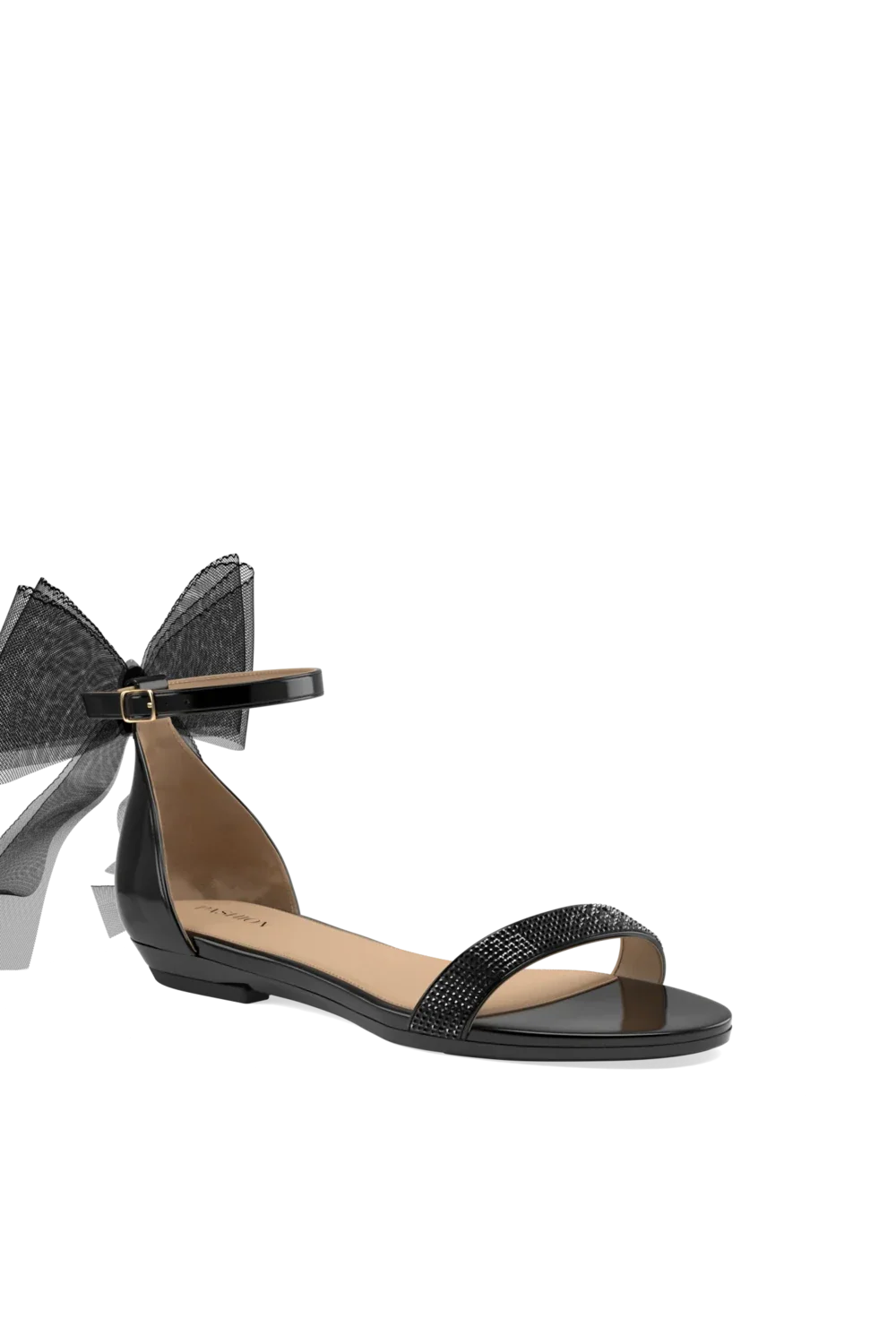 The Pashionista Coal Patent | Coal Rhinestone