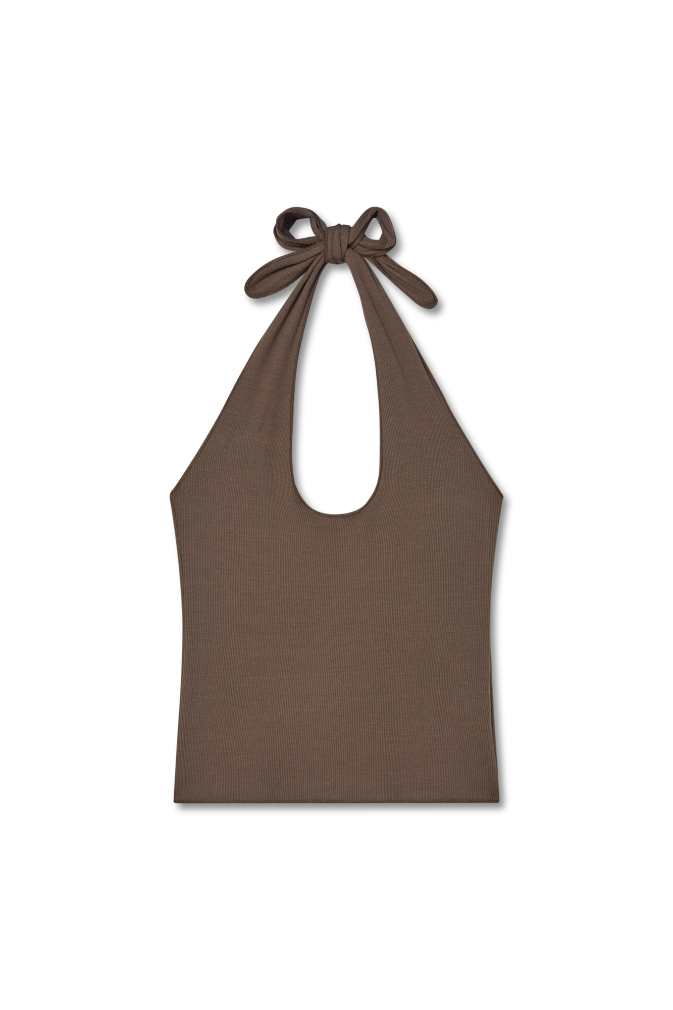 Pauline Halter Top | Chestnut