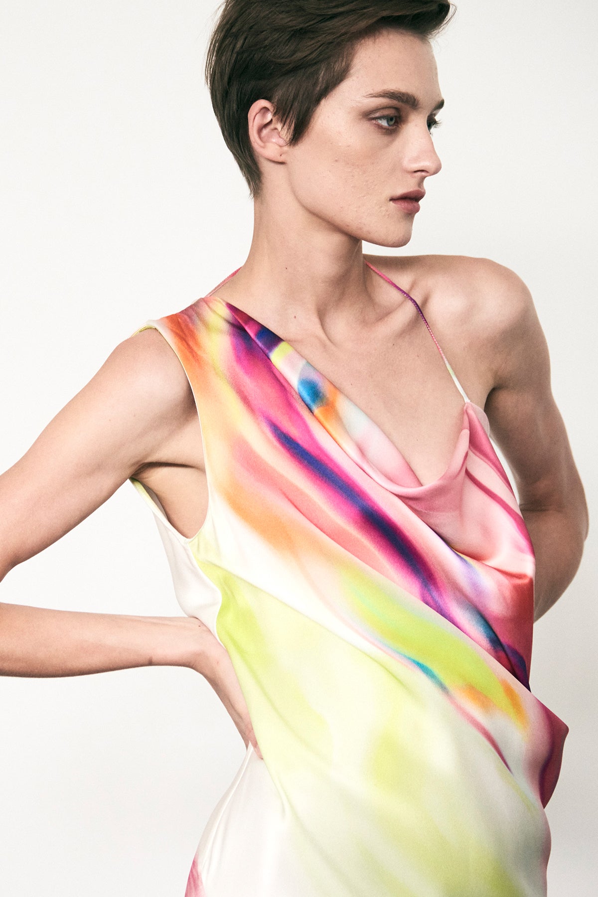 Etochs | The Penelope Gown | Graphic Tie Dye