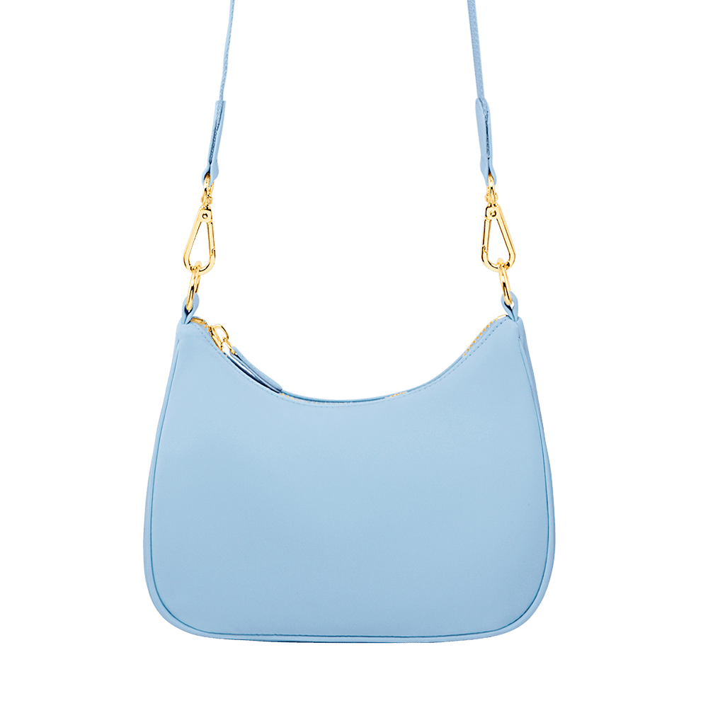 Curved Crossbody Bag | Periwinkle
