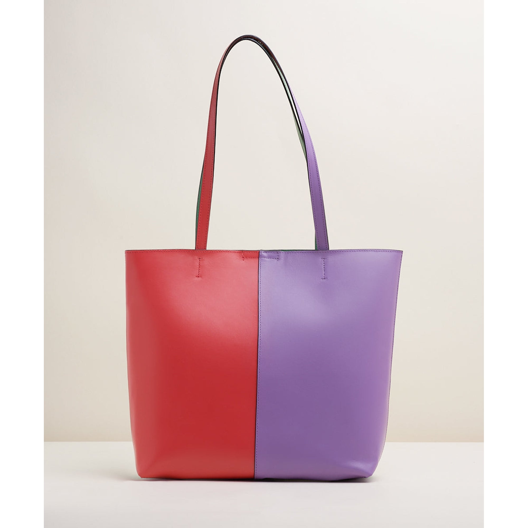 Perry Leather Tote Bag | Tropical