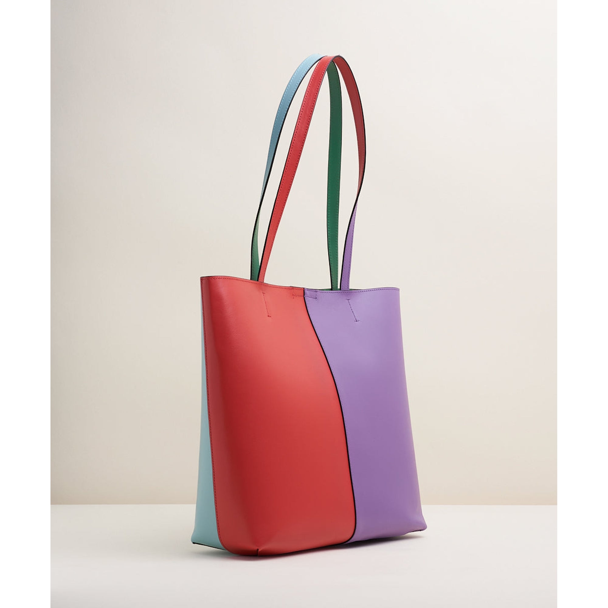 Perry Leather Tote Bag | Tropical